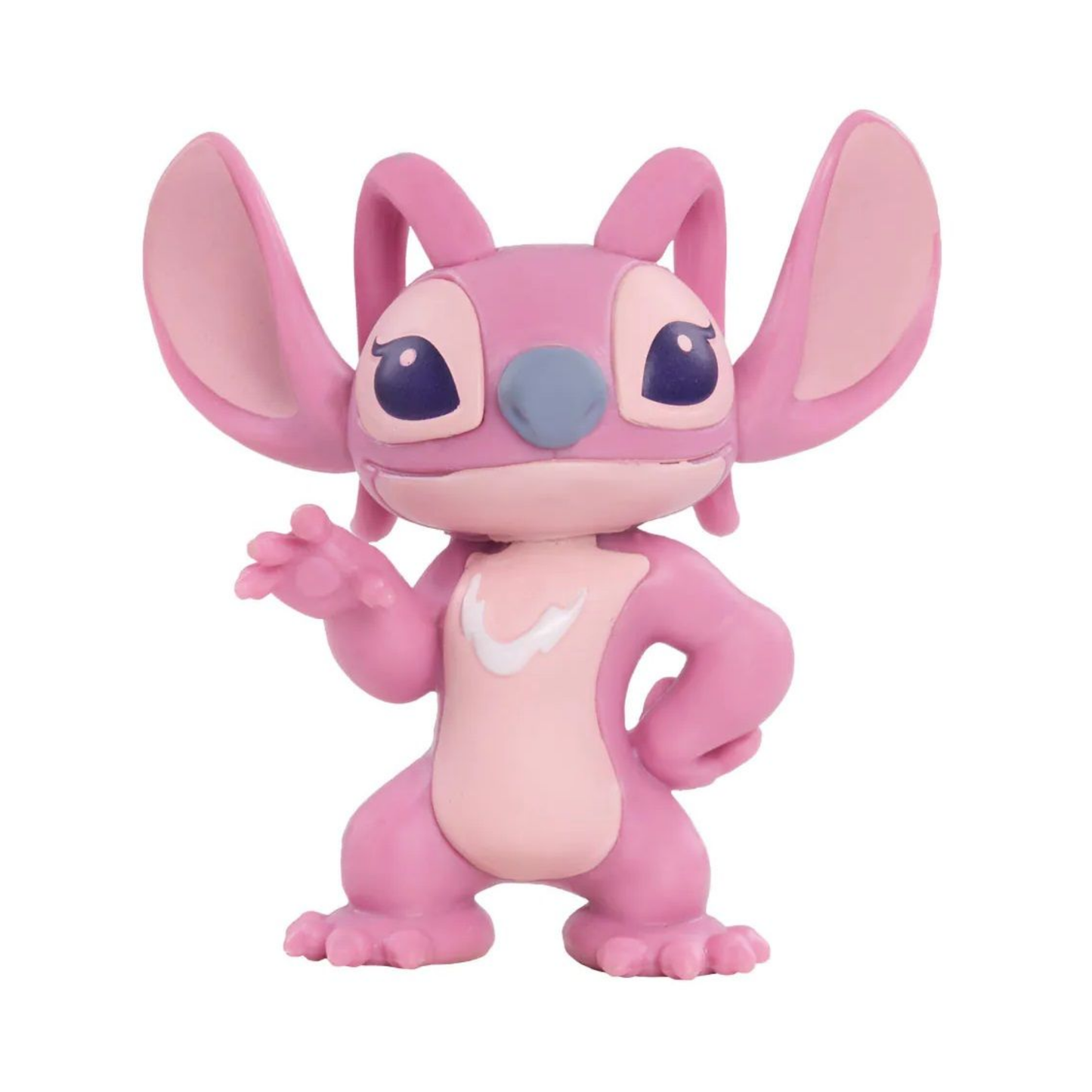 Disney Lilo & Stitch 2.35" Inch (6 cm) 2 Piece Collectible Stitch Figure Set Featuring Angel, Officially Licensed Kids Toys by Just Play, Suitable for Children, Boys and Girls, Aged 3 Years+