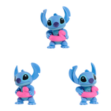 Disney Lilo & Stitch 2.25" Inch (6 cm) 5 Piece Collectible Stitch Figure Set, Officially Licensed Kids Toys by Just Play, Style 2, Suitable for Children, Boys and Girls, Aged 3 Years+