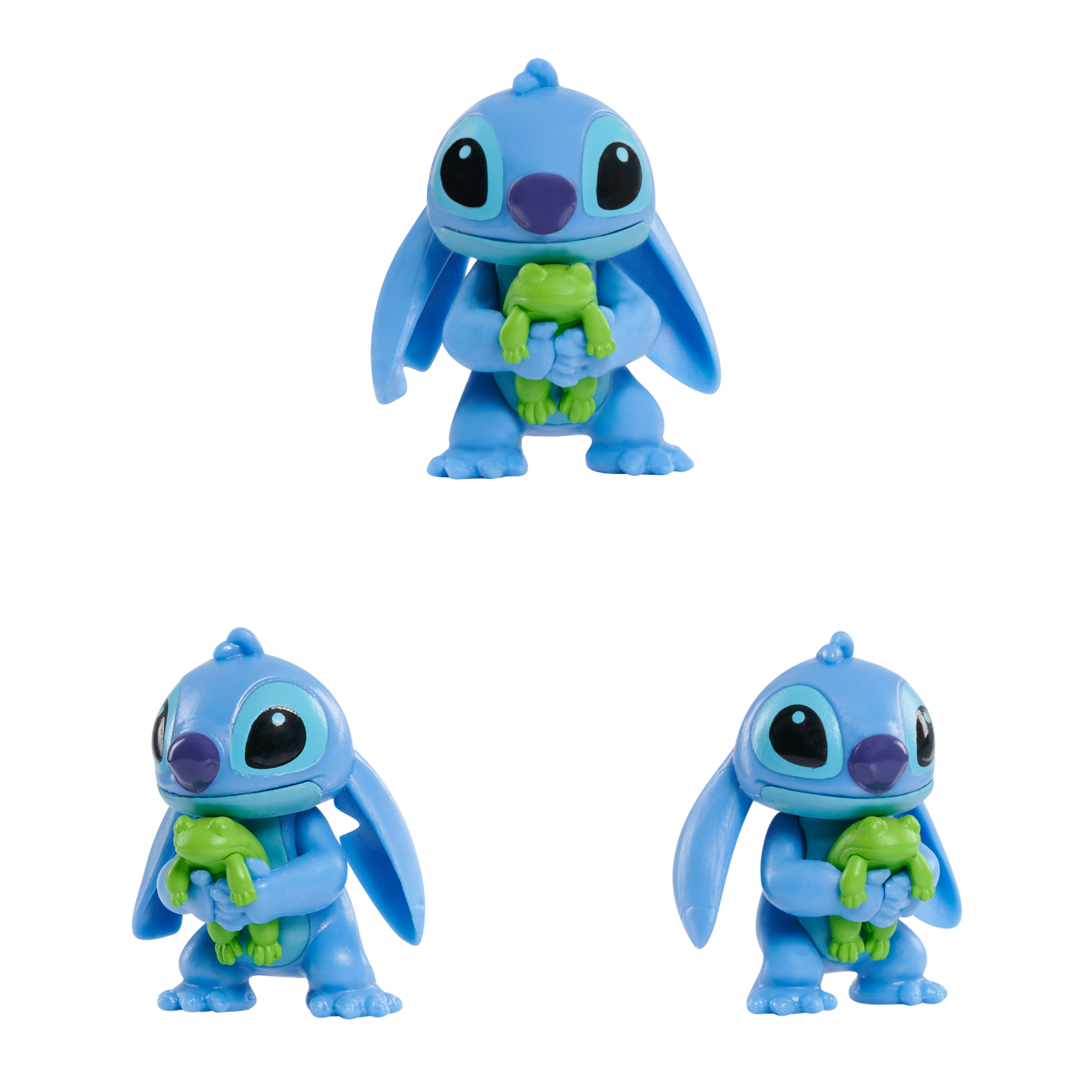 Disney Lilo & Stitch 2.25" Inch (6 cm) 5 Piece Collectible Stitch Figure Set, Officially Licensed Kids Toys by Just Play, Style 2, Suitable for Children, Boys and Girls, Aged 3 Years+