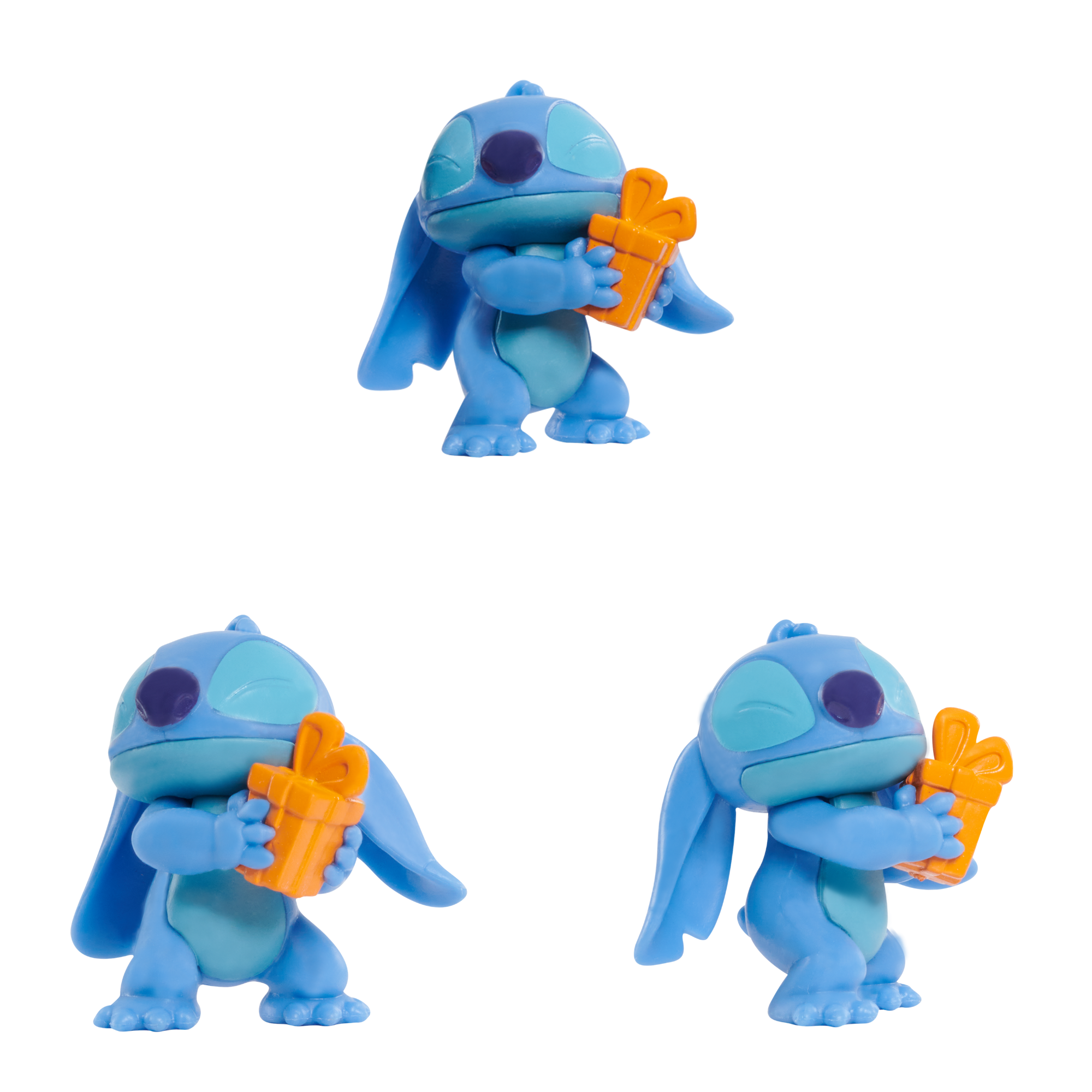 Disney Lilo & Stitch 2.25" Inch (6 cm) 5 Piece Collectible Stitch Figure Set, Officially Licensed Kids Toys by Just Play, Style 2, Suitable for Children, Boys and Girls, Aged 3 Years+