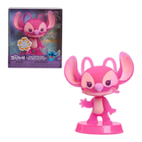 Disney Lilo & Stitch 4.75" Inch (13 cm) Angel Bobblehead Collectible Figure, Officially Licensed Kids Toys By Just Play, Suitable for Children, Boys and Girls, Aged 3 Years+