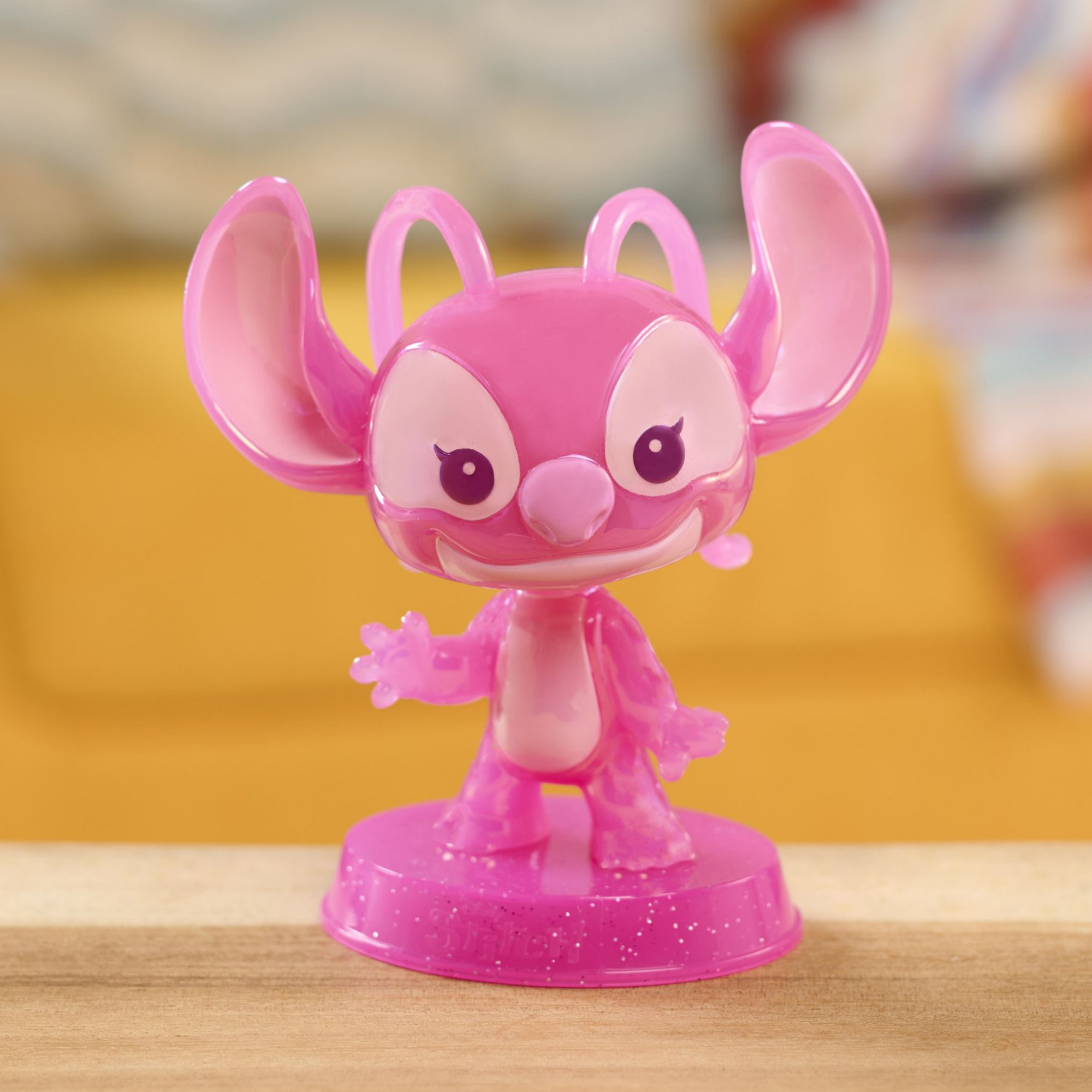 Disney Lilo & Stitch 4.75" Inch (13 cm) Angel Bobblehead Collectible Figure, Officially Licensed Kids Toys By Just Play, Suitable for Children, Boys and Girls, Aged 3 Years+