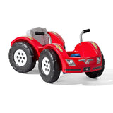 Step2 Zip N' Zoom Pedal Car Single Seater Easy to Store Ride On Toy with Seat Level Adjustability and Center-Pivot Steering, Suitable for Children both Boys and Girls Aged 30m and Above, Red