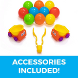 Step2 Ball Buddies Truckin & Rollin Play Table, Indoor and Outdoor Sensory Playset, Activity Toy with 13 Piece Accessories Including Balls, STEM Toy and Activity Centre, Suitable for Children Aged 2+
