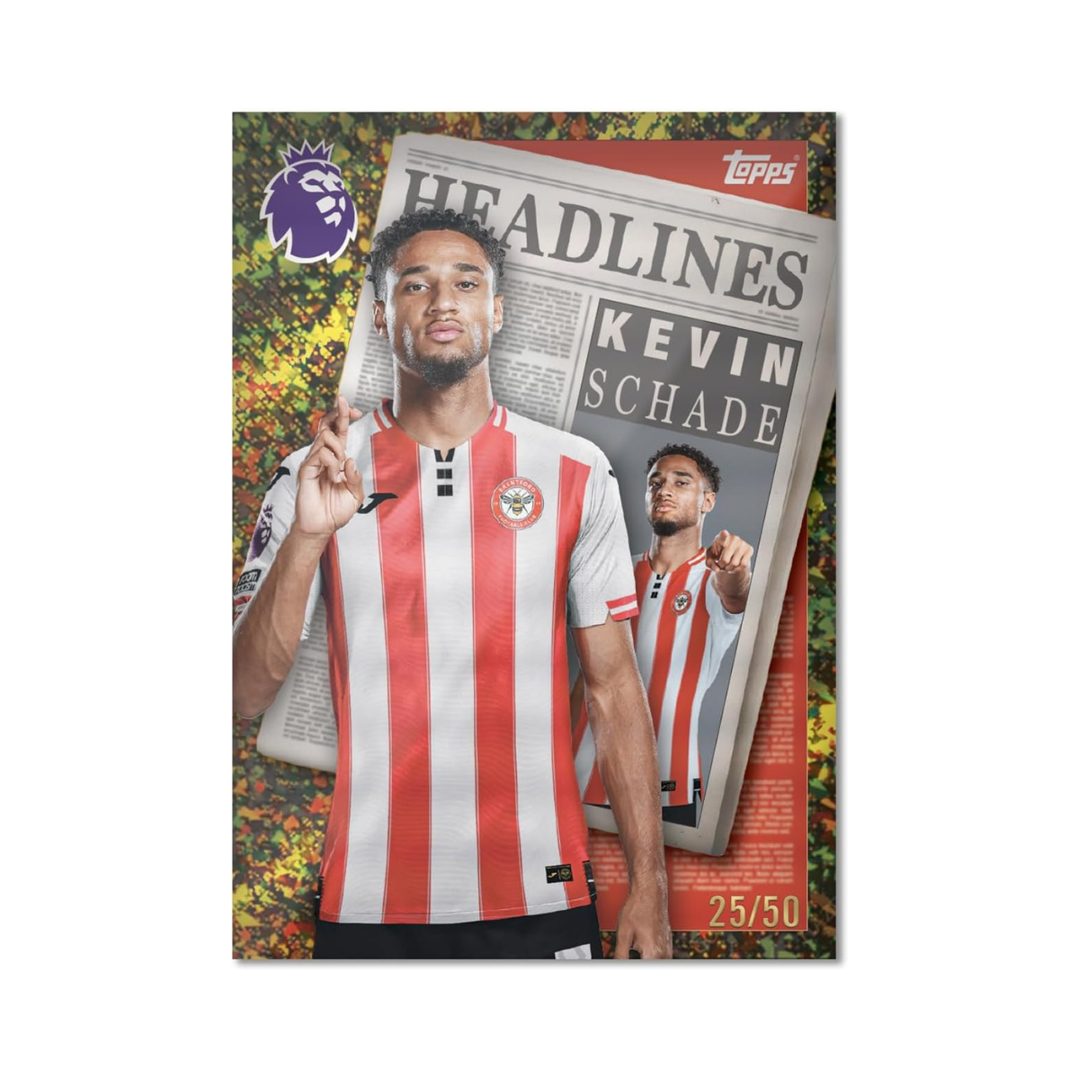 Topps Premier League 2025 2026 Football Trading Cards Mega Multipack, 40 Card Pack with Guaranteed Special Inserts and 3 Classic Limited Edition Cards, Official Premier League Collectible