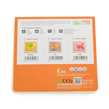 Viga Fish, 4 Piece Block Puzzle, Montessori Wooden Toy, Develops Sensory, Cognitive & Fine Motor Skills, Non-Toxic & Eco-friendly Kids Educational Toy, Suitable for Boys and Girls Aged 12M+