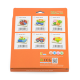 Viga Boat, 4 Piece Block Puzzle, Montessori Wooden Toy, Develops Sensory, Cognitive & Fine Motor Skills, Non-Toxic & Eco-friendly Kids Educational Toy, Suitable for Boys and Girls Aged 18M+