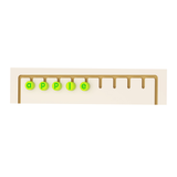 VIGA Learning Alphabet Wall Toy, Montessori Wooden Spelling & Language Activity, Develops Fine Motor Skills, Letter Recognition & Logic, Eco-Friendly & Non-Toxic, for Boys & Girls Ages 3+