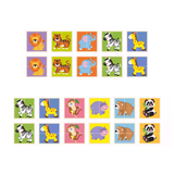 Viga Wild Animals, 36 Piece Mix & Match Puzzle, Montessori Wooden Toy, Develops Sensory, Cognitive & Fine Motor Skills, Non-Toxic & Eco-friendly Kids Educational Toy, Suitable for Children Aged 3Y+