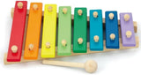 Glooke Selected Viga Wooden Xylophone - Educational MUSical Instrument Toy For Kids Ages 1+ Year, Multi-Coloured