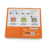 Viga Giraffe, 4 Piece Block Puzzle, Montessori Wooden Toy, Develops Sensory, Cognitive & Fine Motor Skills, Non-Toxic & Eco-friendly Kids Educational Toy, Suitable for Boys and Girls Aged 12M+