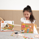 Viga Tack Zap Farm Playset, Montessori Wooden Hammer Toy with 24 Farm Pieces, Develops Fine Motor Skills & Logic, Eco-Friendly & Non-Toxic Educational Toy, for Boys & Girls Ages 4+