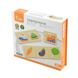 Viga General Categorizing, 24 Piece Mix & Match Puzzle, Montessori Wooden Toy, Develops Sensory, Cognitive & Fine Motor Skills, Non-Toxic & Eco-friendly Kids Educational Toy, 18M+