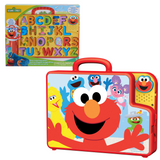 Sesame Street Elmo's Learning Letters Interactive Alphabet Toy, Educational Activity Board Includes 26 Removable Letters and Plays Alphabet Song, Offically Licensed by Just Play for Kids Ages 2 and Up