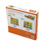 Viga Farm Animals, 18 Piece Geometric Block Puzzle, Montessori Wooden Toy, Develops Sensory, Cognitive & Fine Motor Skills, Non-Toxic & Eco-friendly Kids Educational Toy, Suitable for Children 18M+