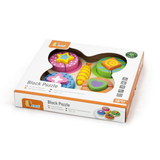 Viga Butterfly, 12 Piece Block Puzzle, Montessori Wooden Toy, Develops Sensory, Cognitive & Fine Motor Skills, Non-Toxic & Eco-friendly Kids Educational Toy, Suitable for Boys and Girls Aged 2Y+