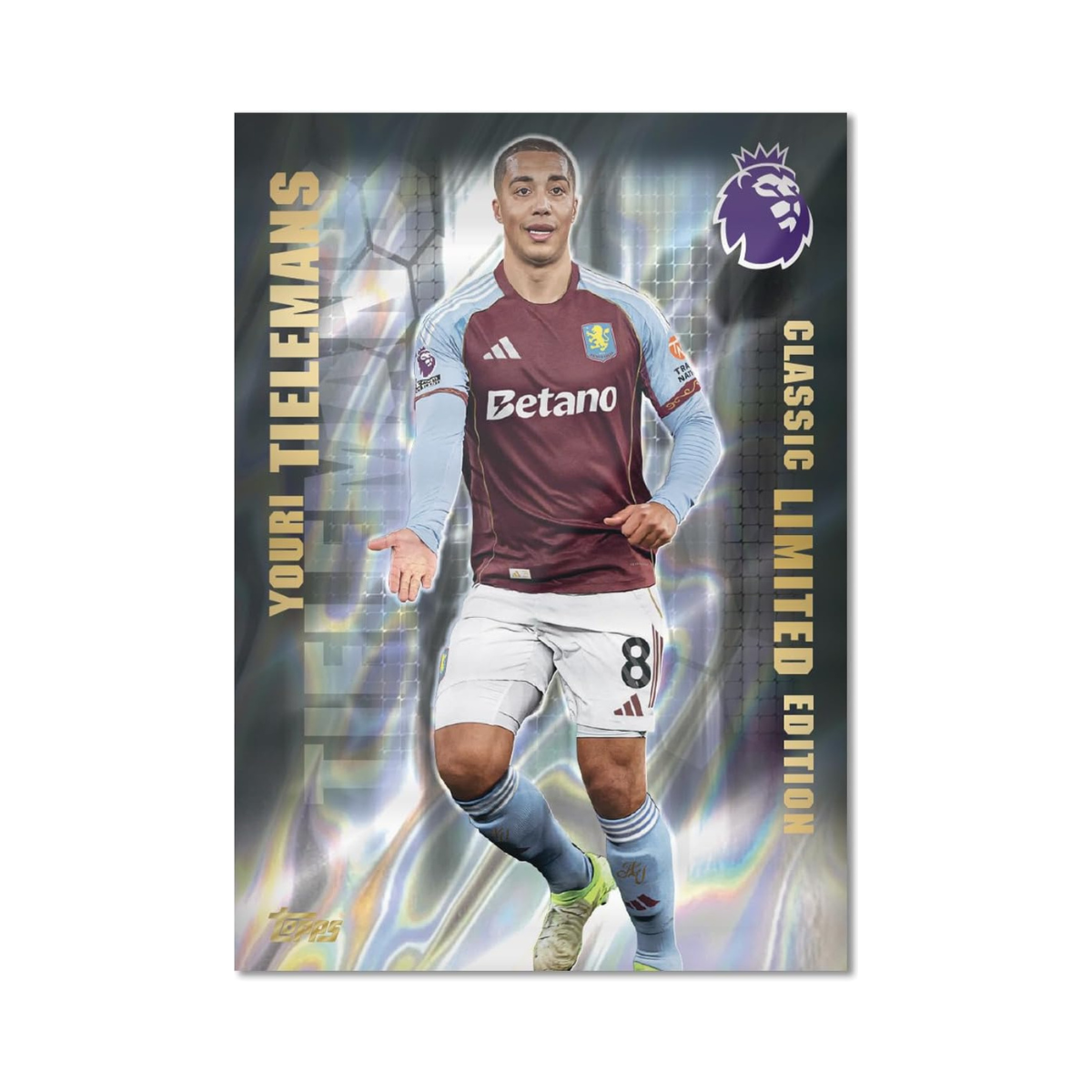Topps Premier League 2025 2026 Football Trading Cards Mega Multipack, 40 Card Pack with Guaranteed Special Inserts and 3 Classic Limited Edition Cards, Official Premier League Collectible