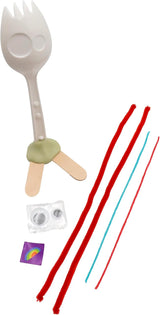 Disney Pixar Toy Story 5 Make Your Own Forky DIY Craft Kit for Kids, Creative Character Building Activity Set with Accessories, Arts and Crafts Toy Ages 3+