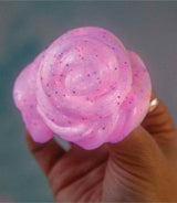 Crazy Aaron’s Enchanting Unicorn Glow Thinking Putty Slime, Glow in The Dark Sensory Putty with Neon Rainbow Confetti & Glitter, Multicolour UH020