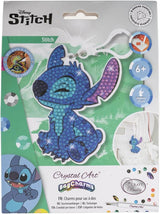 CRYSTAL ART Disney Lilo and Stitch Set Charms for Backpack with Diamonds