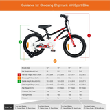 Chipmunk MK 16 Inch Bicycle with Lightweight Steel Frame, Adjustable Seat and Handle, Front + Rear Brakes, 95% Pre-Assembled Kid's Bikes with Training Wheels for Children 4-7 Years Old, Black