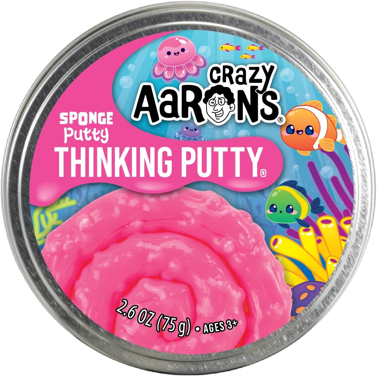 Crazy Aaron's(r) Sponge Putty Thinking Putty(r)