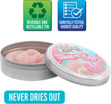 Crazy Aaron’s Amazing Axolotl Thinking Putty, Shimmering Pink Sensory Fidget Putty in 4” Tin, Non-Toxic Stretchy Creative Play Putty for Kids & Adults Ages 3+
