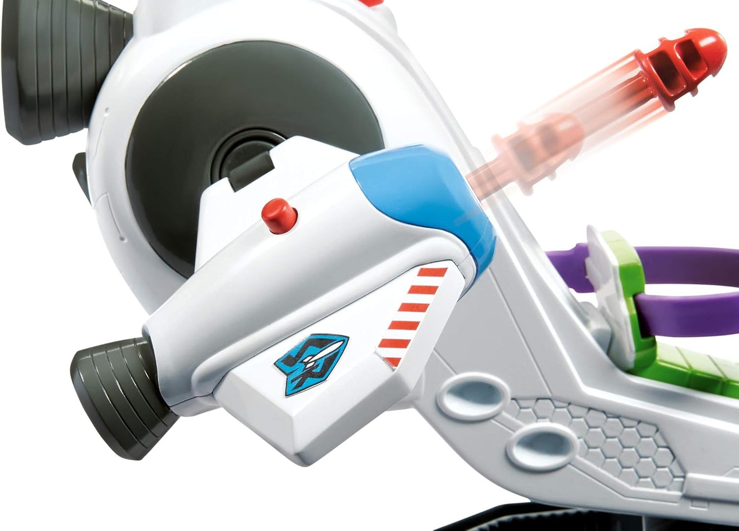 Disney Pixar Toy Story Galaxy Explorer Spacecraft Toy Vehicle with Launcher Claw Rescue Feature for Kids 4+ Buzz Lightyear Space Adventure Playset GNJ48