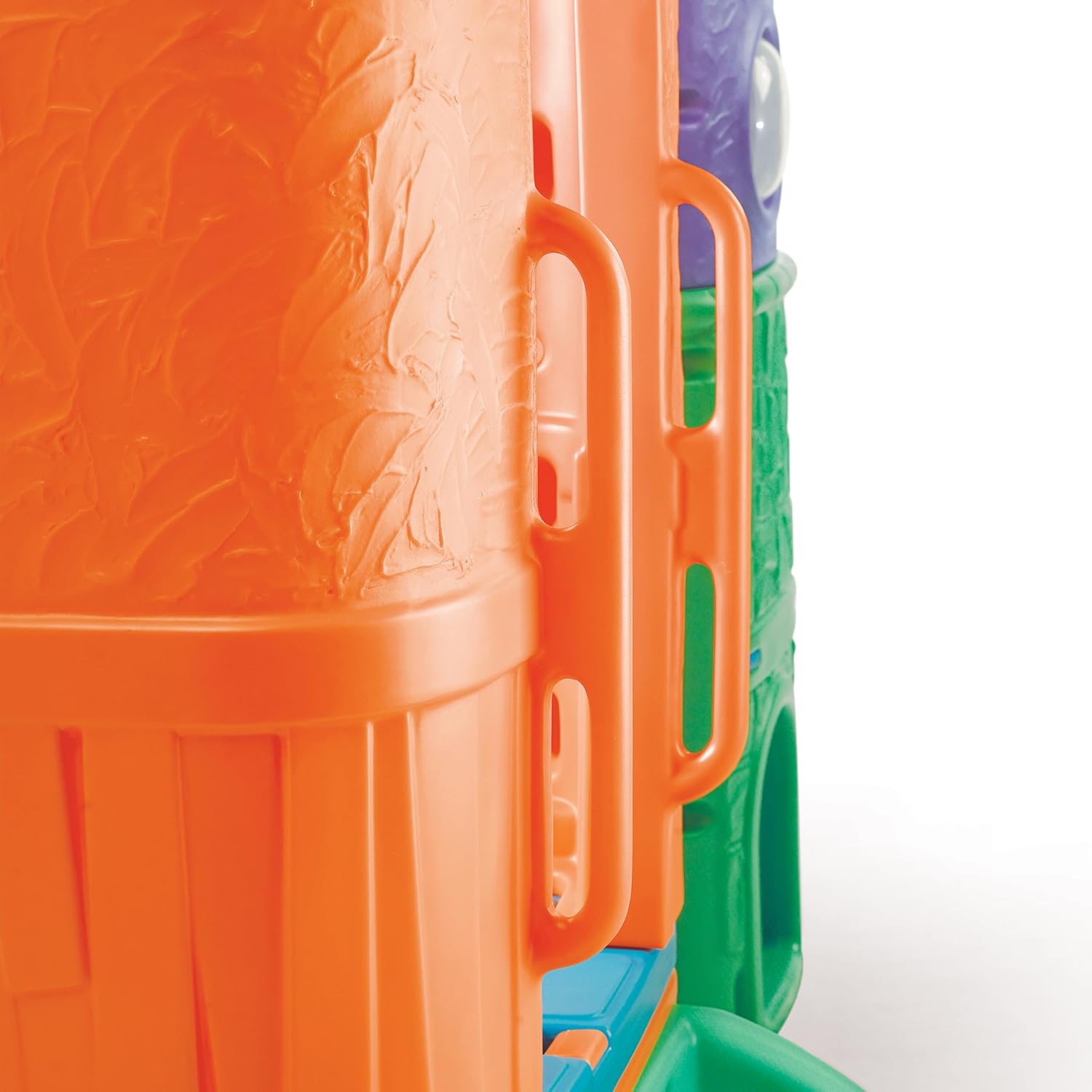 Step2 Clubhouse Climber (Brights) Outdoor Playset for Kids 2–6, Dual Slides, Climbing Ladder, Crawl Tunnel & Look-Out Tower, Play Sets & Playground Equipment