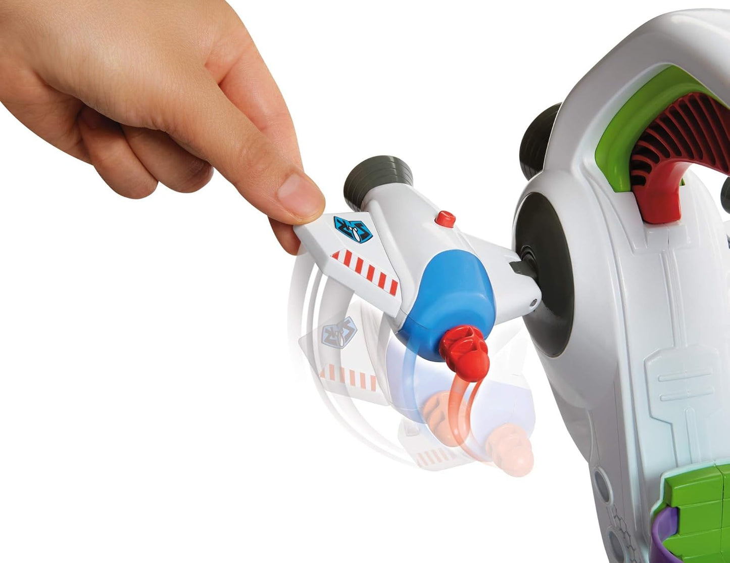 Disney Pixar Toy Story Galaxy Explorer Spacecraft Toy Vehicle with Launcher Claw Rescue Feature for Kids 4+ Buzz Lightyear Space Adventure Playset GNJ48