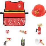 Viga 44714 Little Firefighter Role Playset 8-Pieces