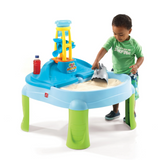Step2 Splash N Scoop Bay, Indoor and Outdoor Sand and Water Table, Sensory Playset, Activity Toy with5 Piece Accessories, STEM Toy and Activity Centre, Suitable for Kids both Boys and Girls Aged 2+