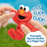 Just Play Sesame Street Neighborhood Friends, 6-Piece Poseable Figurines, Officially Licensed Toys for Kids, Ages 2+