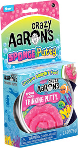 Crazy Aaron's(r) Sponge Putty Thinking Putty(r)