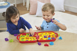 Sesame Street Elmo's Learning Letters Interactive Alphabet Toy, Educational Activity Board Includes 26 Removable Letters and Plays Alphabet Song, Offically Licensed by Just Play for Kids Ages 2 and Up