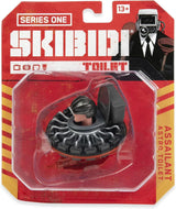 Skibidi Toilet, 1:64 Scale Diecast Collectible Action Figure & Vehicle Toy from Viral YouTube Series, Sci Fi Action Toy for Kids & Collectors, Suitable for Kids Ages 8+ (Assailant Astro Toilet)