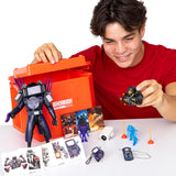 Skibidi Toilet Giant Mystery Loot Box, Official Mystery Surprise Box with 20 Collectible Items, Exclusive 10 Inch Titan Figure for Kids 13+