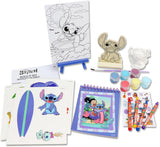 Tara Toys Disney Stitch 5 in 1 Creativity Tub, 50-Piece Paint and Color Preschool Arts and Crafts Activity Set, Kids for Ages 3 Up