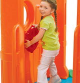 Step2 Clubhouse Climber (Brights) Outdoor Playset for Kids 2–6, Dual Slides, Climbing Ladder, Crawl Tunnel & Look-Out Tower, Play Sets & Playground Equipment