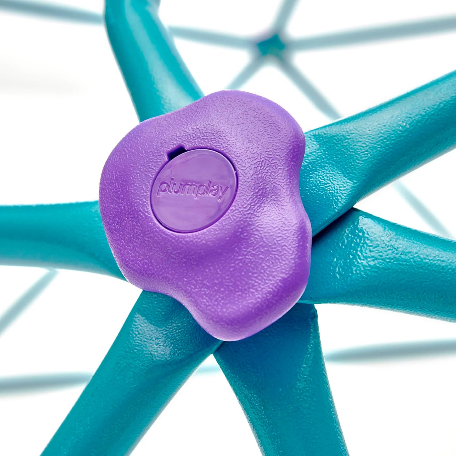 Plum Phobos Climbing Metal Dome, Easy to Assemble Backyard Geometric Climbing Dome with 250kg Weight Capacity, Outdoor Jungle Gym Toy Suitable for Children both Boys and Girls Aged 3 years and Above
