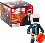 Skibidi Toilet Mystery Figure Series 2 Blind Box, Official Collectible Action Figure, Assorted Characters, Surprise Unboxing Toy for Kids 13+