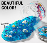 Crazy Aaron’s Slime Charmers - Cosmic Matter, Blueberry Scented Slime with Charms, Non-Toxic, Super Stretchy & Squishy Fidget Toy Suitable for Boys and Girls Aged 3Y+