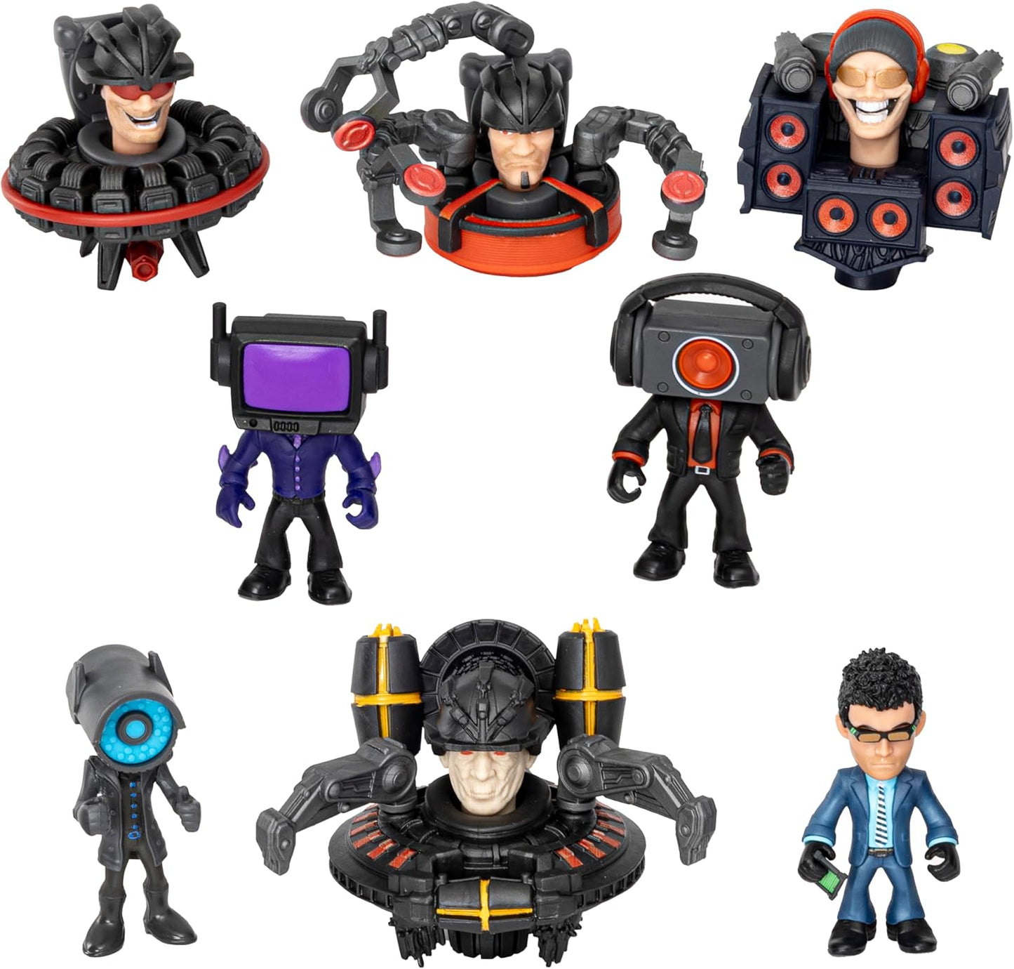 Skibidi Toilet Mystery Figures Series 2, Collectible Figures, Officially Licensed Skibidi Toilet Merch
