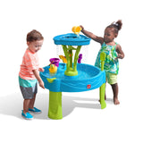 Step2 Summer Showers Splash Tower Water Table, Indoor and Outdoor Water Table and Sensory Playset, Activity Toy with8 Piece Accessories, STEM Toy and Activity Centre, Suitable for Toddlers Aged 1.5+