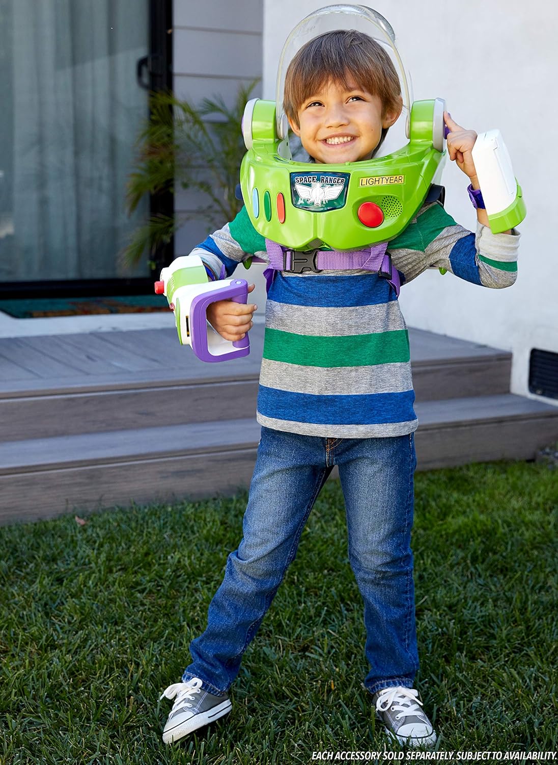 Mattel Toy Story Buzz Lightyear Wrist Communicator Toy with Projectiles for Kids 3+