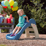 Step2 Play & Fold Jr. Slide, Folding Toddler Slide, Indoor & Outdoor Plastic Slide, Kids 1.5–4 Years