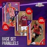 2026 Topps Chrome Premier League Soccer Value Box Factory Sealed Trading Cards
