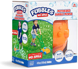 Little Kids Fubbles No Spill Bubble Lawn Mower, Automatic Bubble Blower Machine, Toddler Outdoor Bubble Toy, Includes 4oz Non Toxic Solution, Continuous Bubble Play, Soft Grip Handle, Pretend Play Lawn Mower for Boys and Girls, Ages 3 Plus