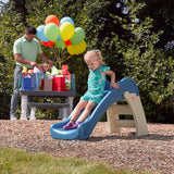 Step2 Play & Fold Jr. Slide, Folding Toddler Slide, Indoor & Outdoor Plastic Slide, Kids 1.5–4 Years