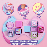 Clickeez Controller, Cute Collectible Keyboard Key Caps, Fidget Toy for Kids 6+